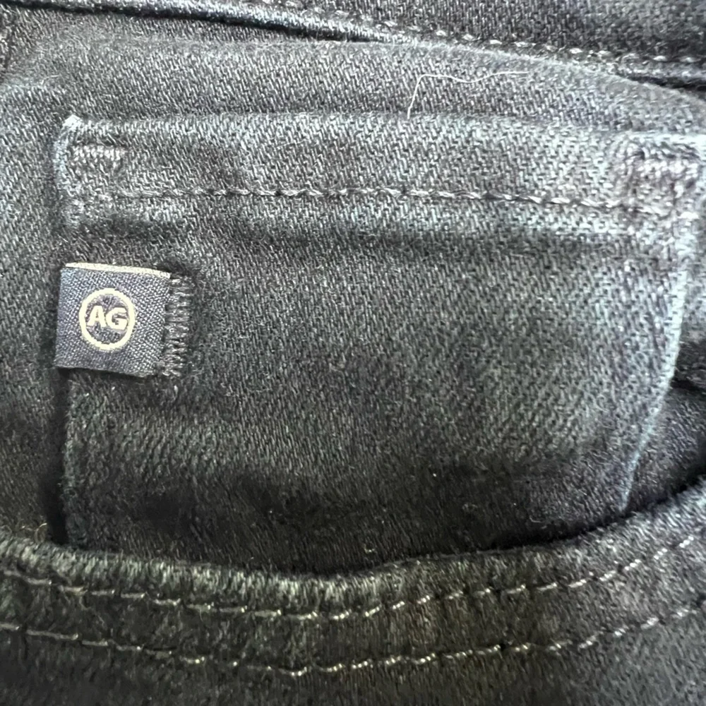 AG Adriano Goldschmied Midnight Blue Black Cigarette Jeans Womens size 24 Slim - Picture 12 of 12